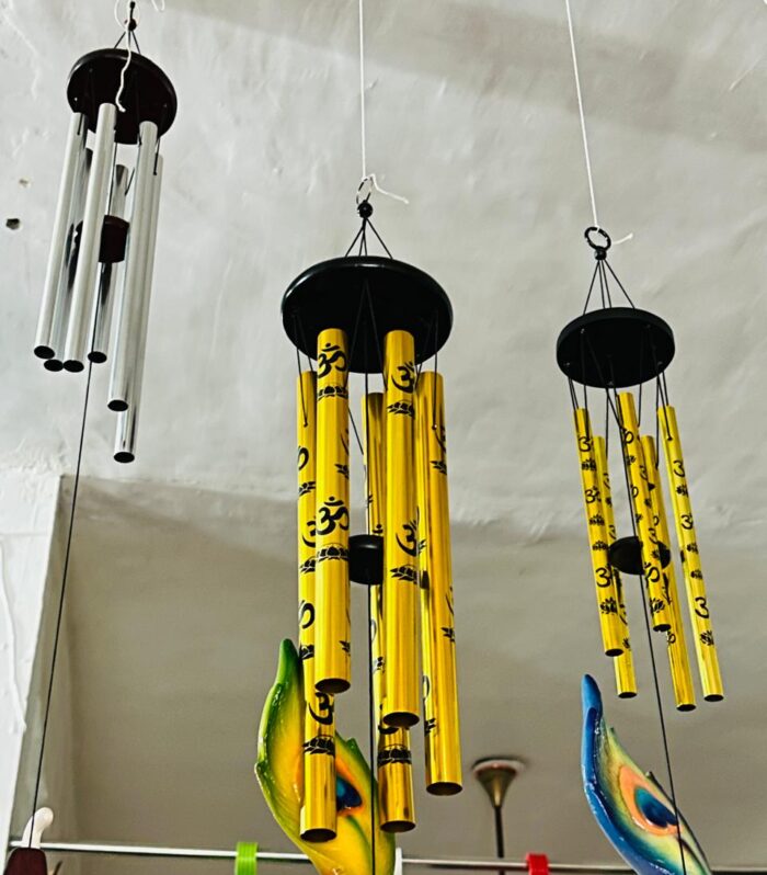 Premium Metal Wind Chimes with OM Symbol