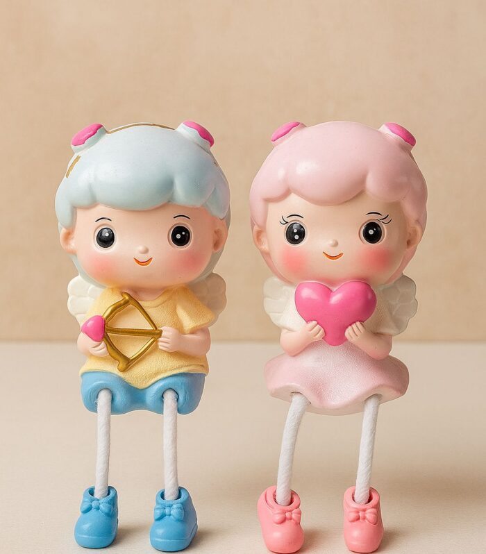 Cute Couple Resin Leg Doll