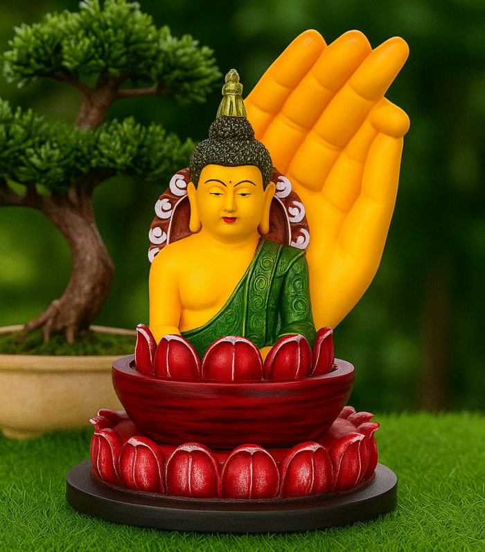 Blessing Buddha Hand Showpiece for Home & Office Décor
