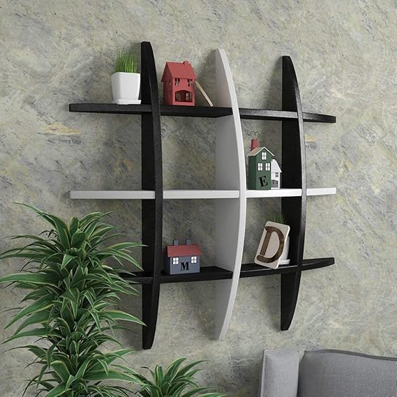 Globe Wooden Wall Shelf